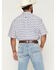Image #4 - Ariat Men's Baxter Southwestern Print Short Sleeve Button-Down Western Shirt, White, hi-res