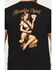Image #4 - Moonshine Spirit&reg; Men's Lady Short Sleeve Graphic T-Shirt, Black, hi-res