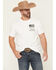 Image #2 - Grunt Style Men's Strength Through Suffering Short Sleeve Graphic T-Shirt - Big, White, hi-res