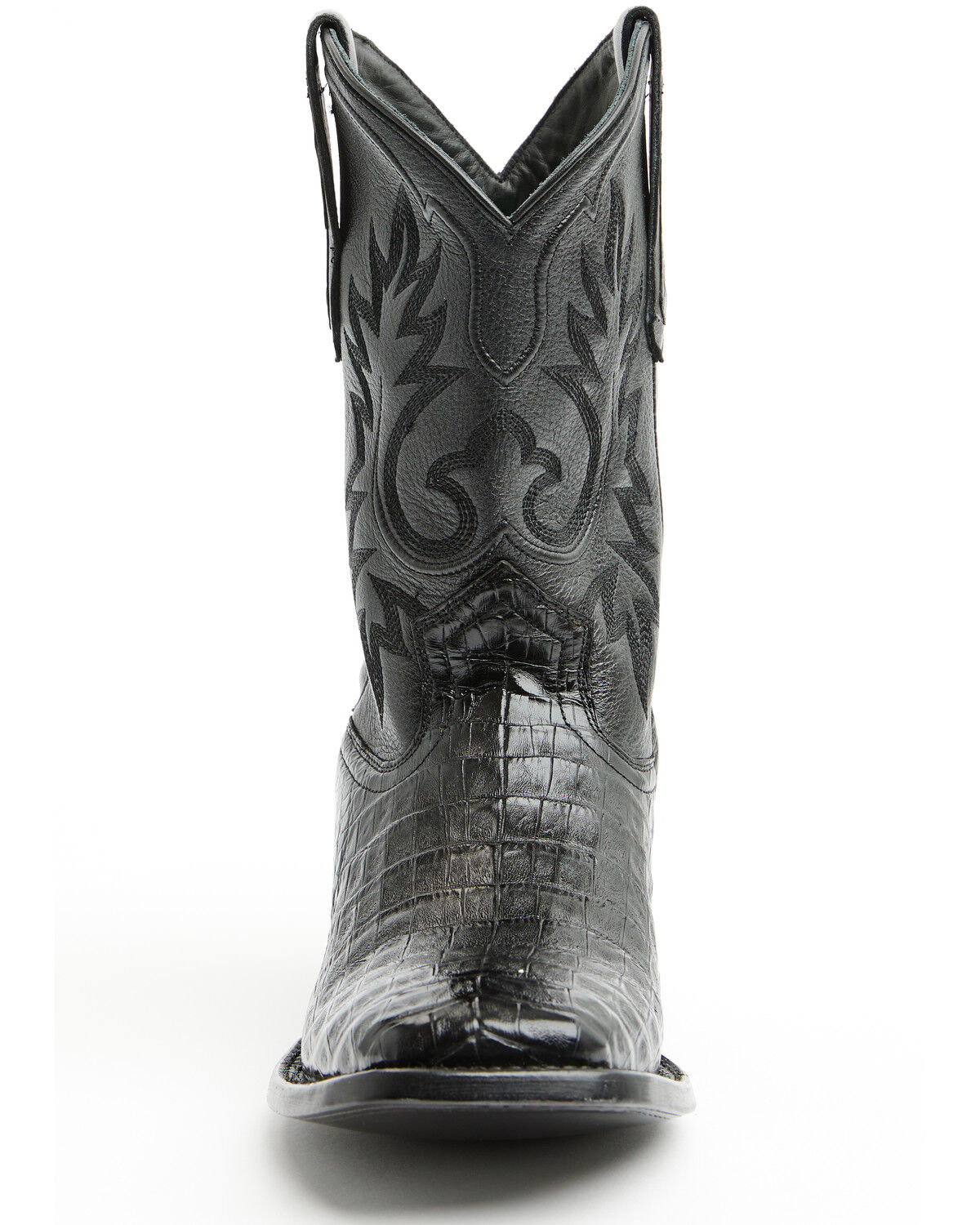 Image #4 - Cody James Black 1978&reg; Men's The Hayward Exotic Caiman Belly Western Boots - Broad Square Toe, Black, hi-res