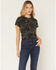 Image #1 - Levi's Women's Premium Cowboy Sporty Short Sleeve Cropped Tee, Black, hi-res