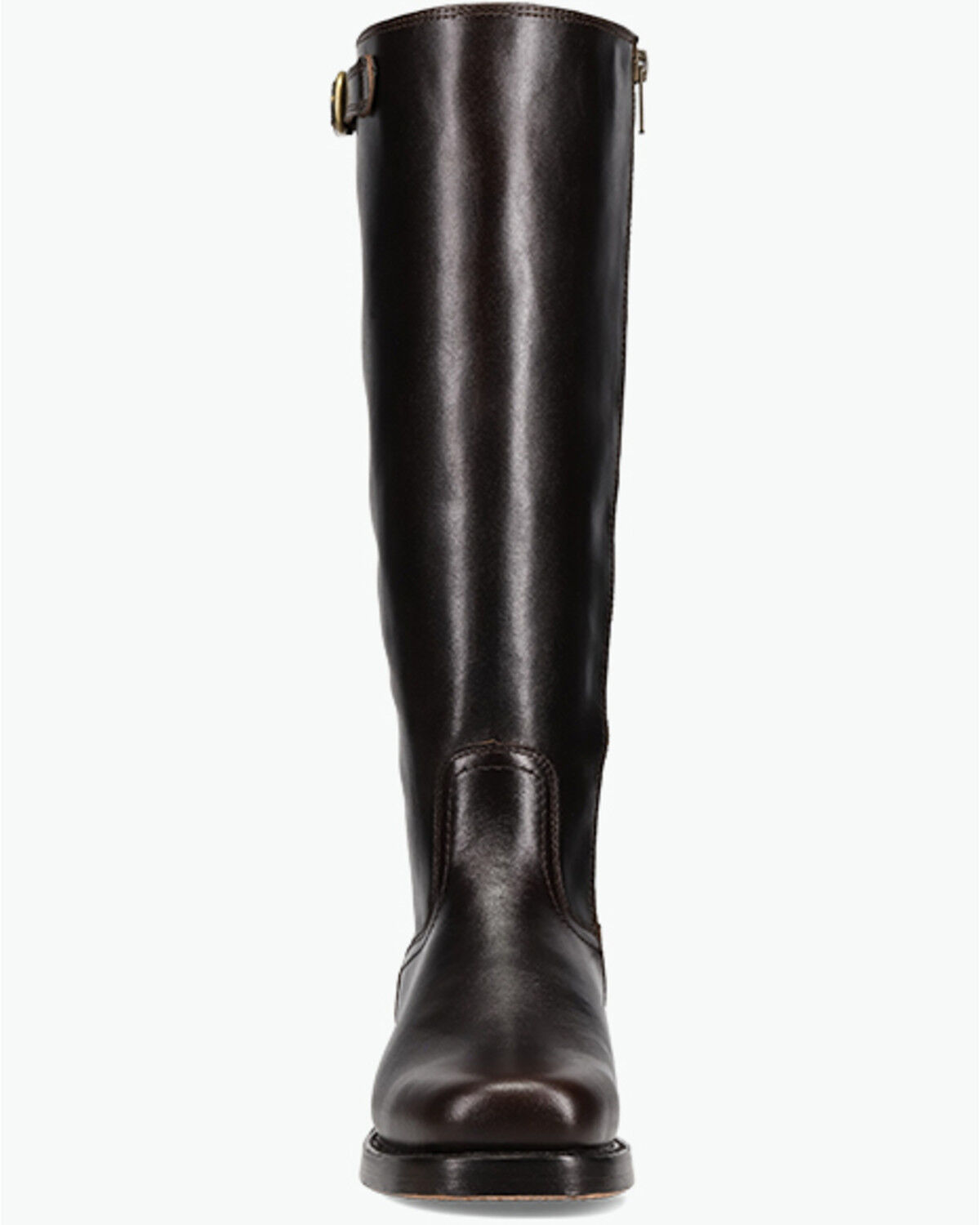 Image #4 - Frye Women's Campus Low Heel Tall Riding Fashion Boots - Round Toe, Dark Brown, hi-res