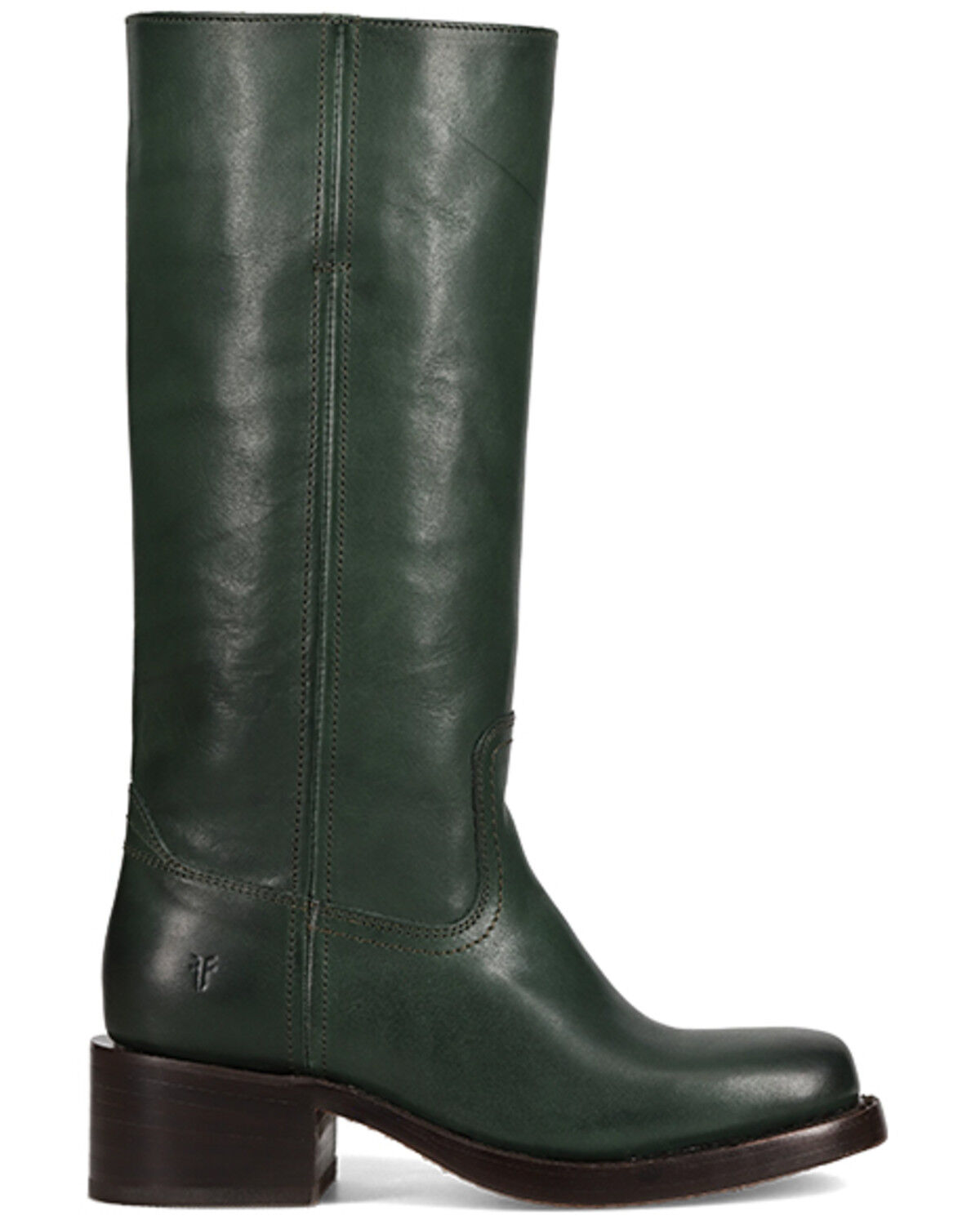 Image #2 - Frye Women's Campus 14L Tall Fashion Boots - Round Toe, Green, hi-res