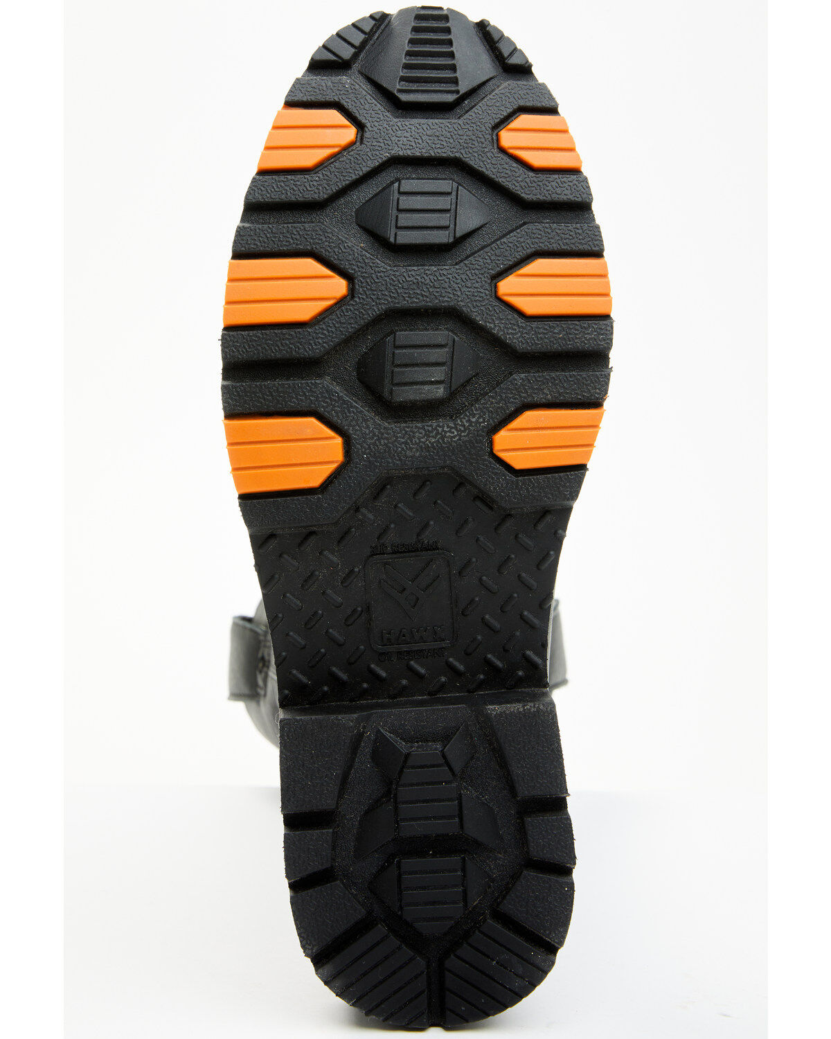 Image #7 - Hawx Men's 11" Industrial Wellington Work Boots - Composite Toe, Black, hi-res