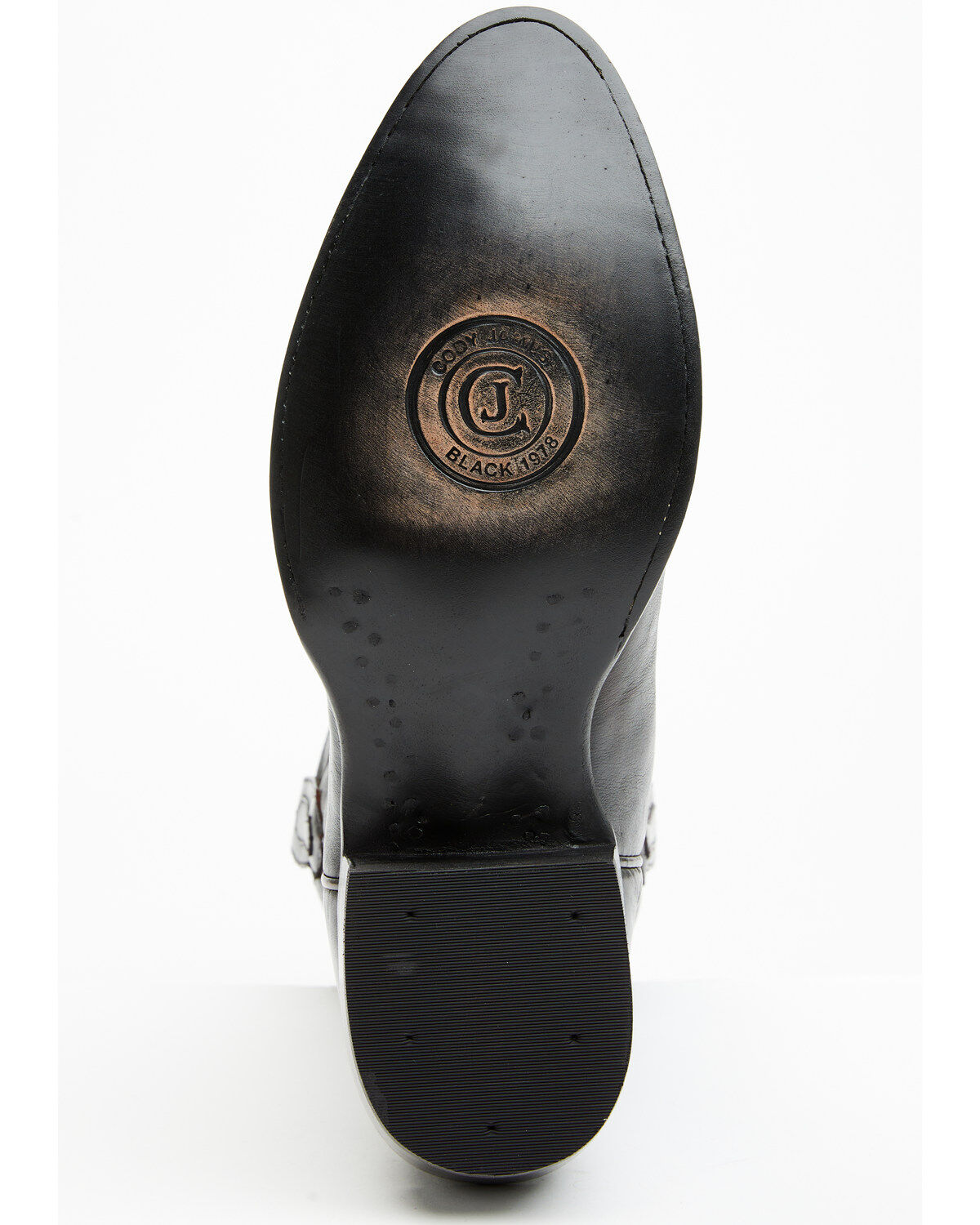 Image #7 - Cody James Black 1978&reg; Men's Chapman Western Boots - Round Toe, Black Cherry, hi-res