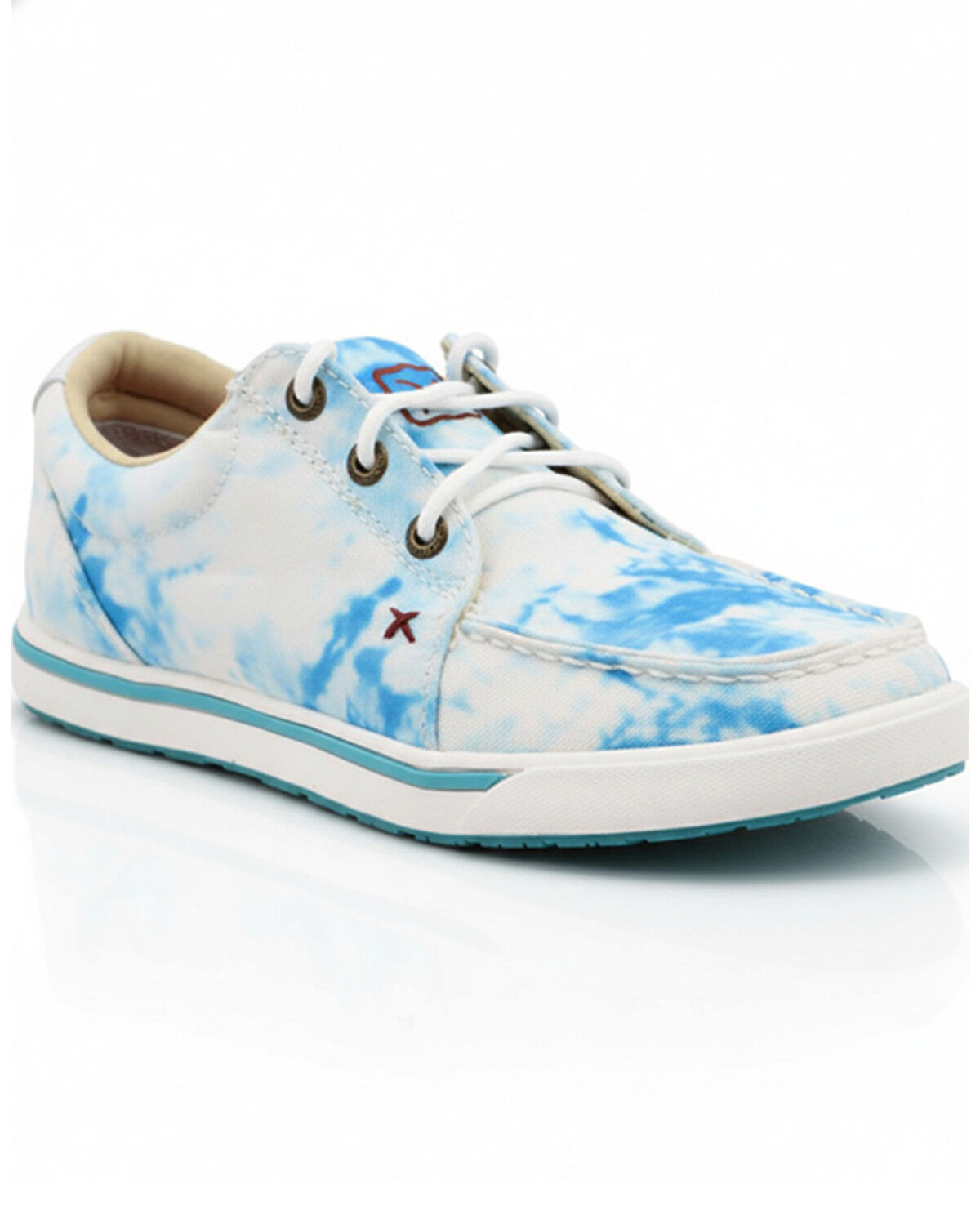 Image #1 - Twisted X Women's Casual Kicks - Moc Toe, Blue, hi-res