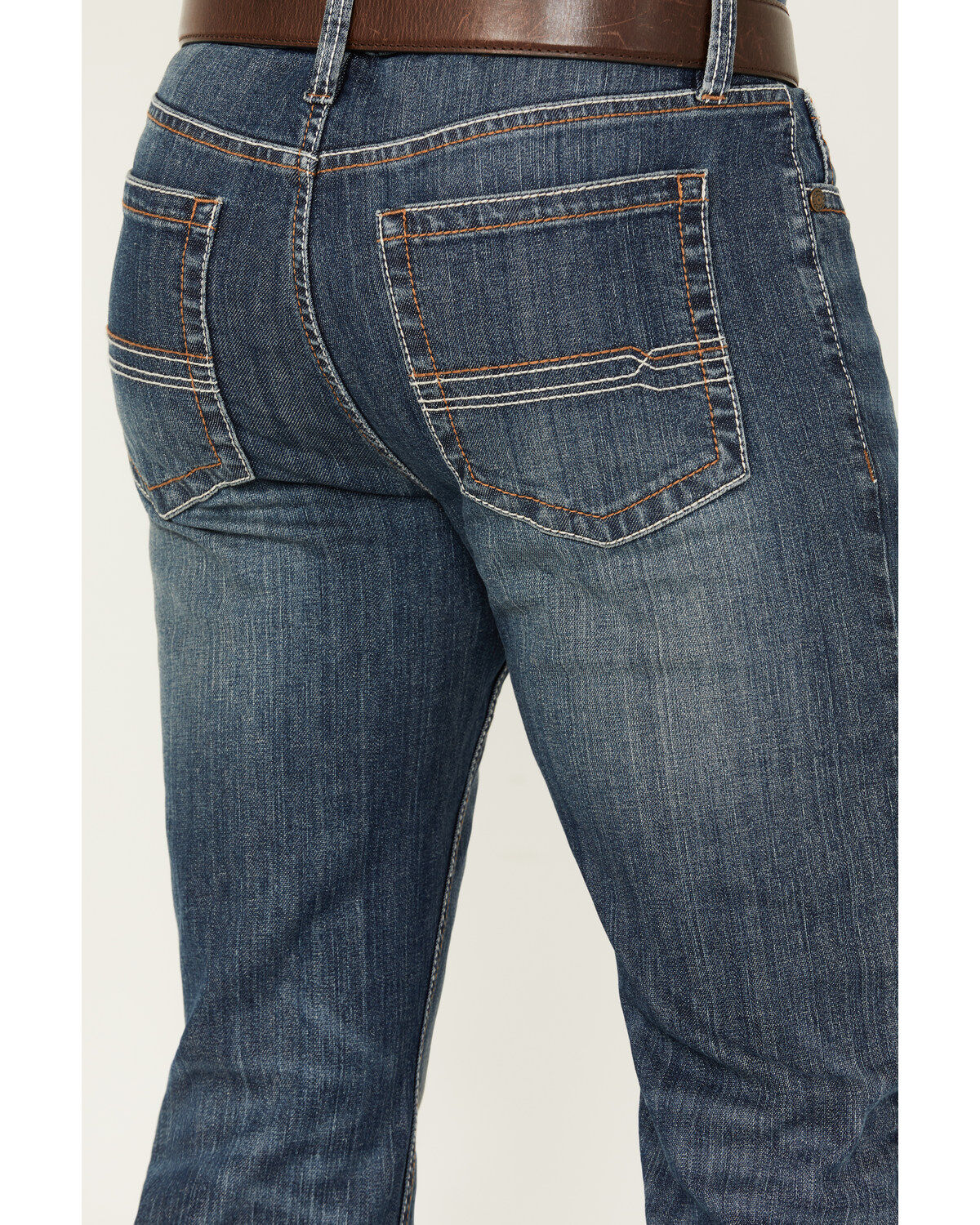 Image #4 - Cody James Men's Colton Wash Duke Relaxed Bootcut Stretch Denim Jeans, Medium Wash, hi-res