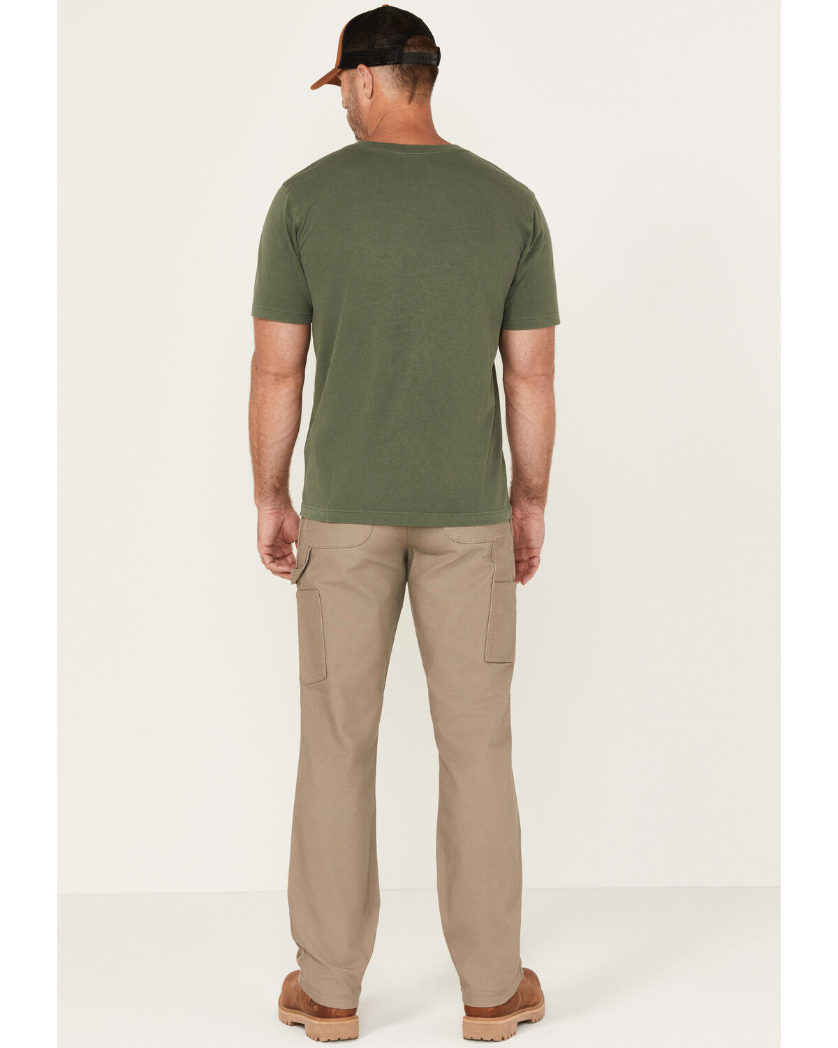 Image #3 - Carhartt Men's Rugged Flex&reg; Work Pants, Tan, hi-res