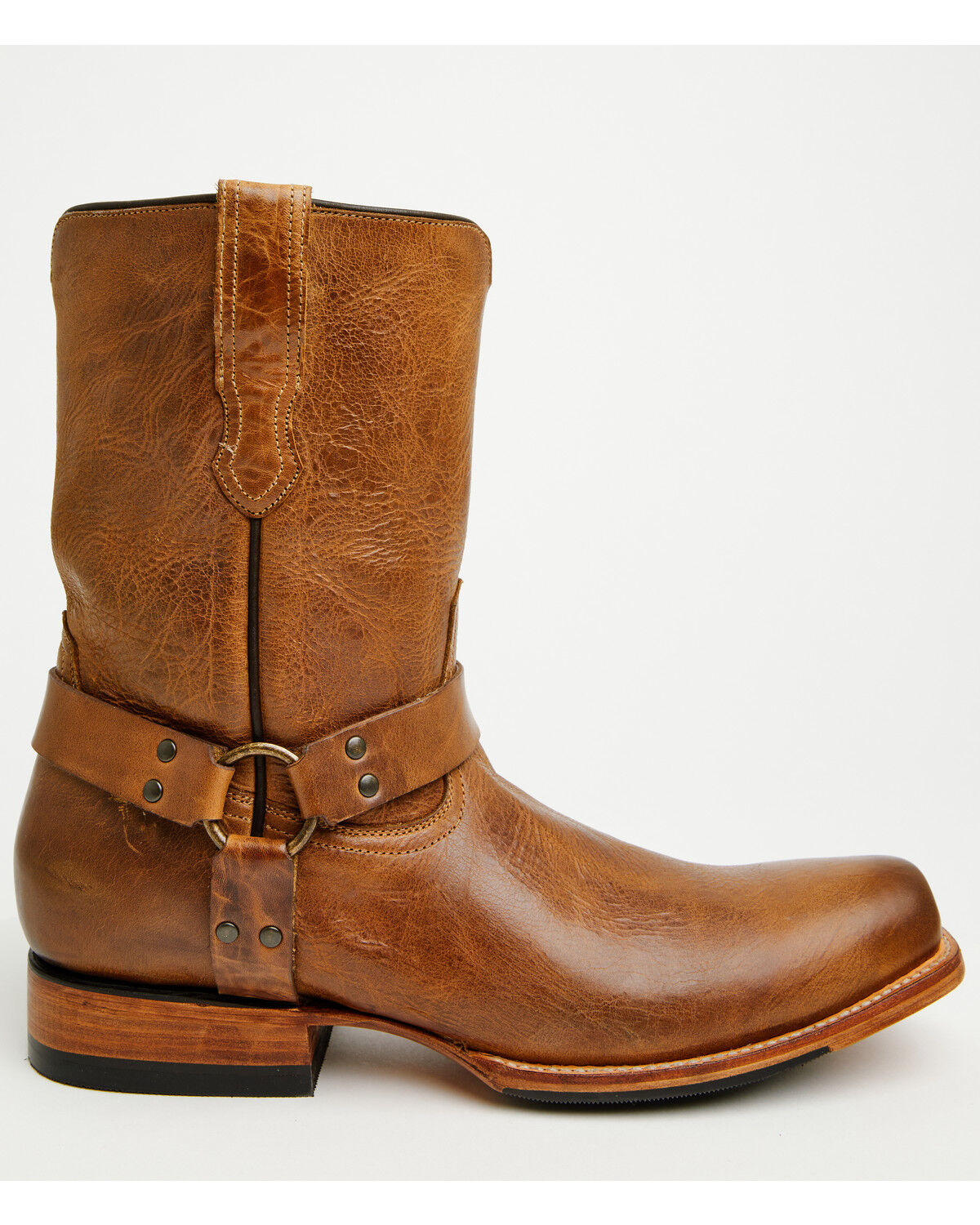Image #2 - Moonshine Spirit&reg; Men's Jono Harness Boots - Square Toe, Cognac, hi-res