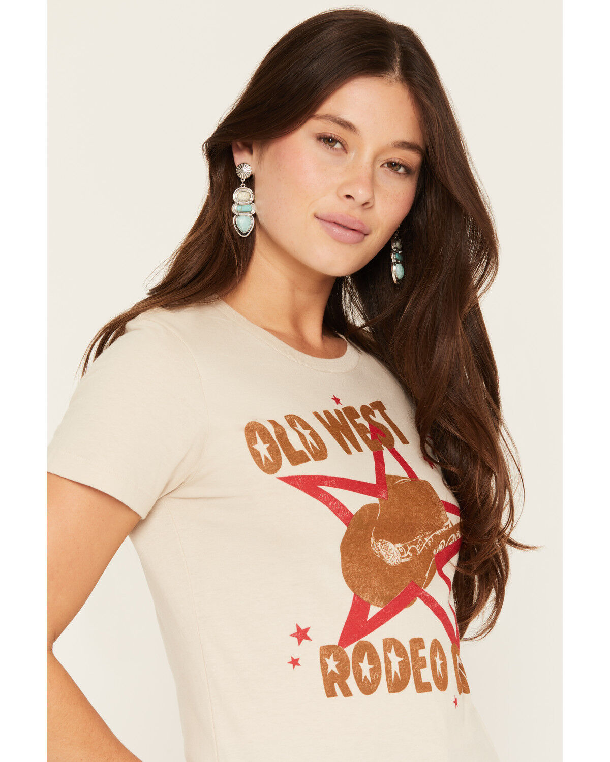 Image #2 - Day Women's Old West Slim Fit Graphic Tee, Cream, hi-res