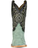 Image #4 - Tony Lama Men's Exotic Full Quill Ostrich Carlos Western Boots - Broad Square Toe, Green, hi-res