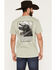 Image #1 - Buckwear Men's Good Boy Dog Will Hunt Short Sleeve Graphic T-Shirt, Olive, hi-res