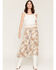 Image #1 - Shyanne Women's Raintree Floral Print Midi Skirt, Beige, hi-res