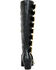 Image #3 - Azalea Wang Women's Graziana Exotic Print Western Boots - Snip Toe, Black, hi-res
