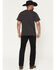 Image #3 - Levi&rsquo;s Men&rsquo;s 557 Run The Road Rinse Black Western Straight Denim Jeans, Black, hi-res
