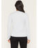 Image #4 - Carhartt Women's Force&reg; Sun Defender Logo Relaxed Fit Long Sleeve Graphic Tee, Light Blue, hi-res