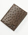 Image #1 - Cody James Black 1978&trade; Men's Dawson Exotic Full-Quill Ostrich Bifold Wallet, Dark Brown, hi-res