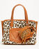 Image #1 - Wrangler X Boot Barn Cowhide Mini Handbag Charm, Brown, hi-res