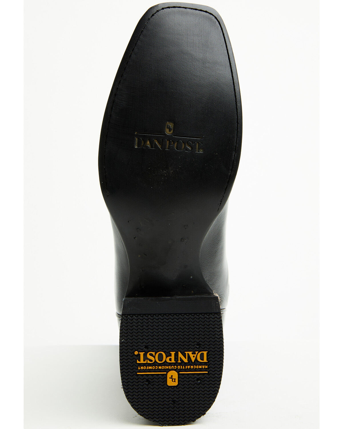 Image #7 - Dan Post Men's Remington Tall Western Boots - Square Toe, Black, hi-res
