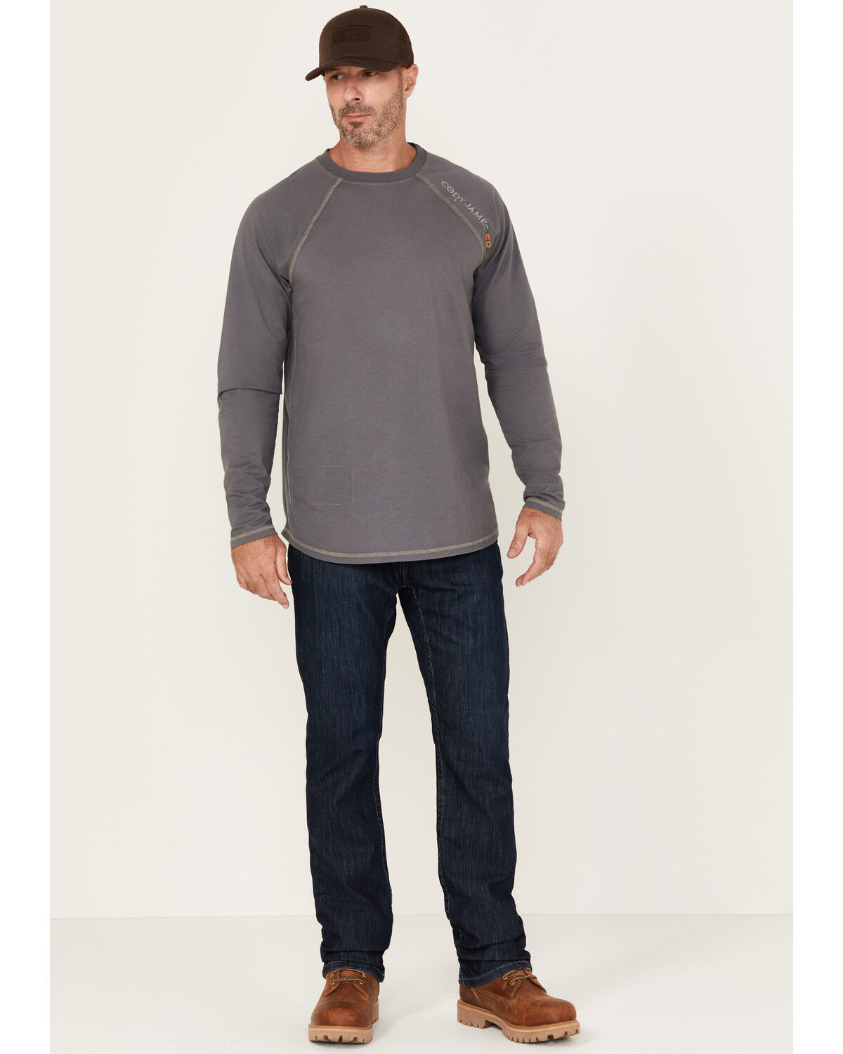 Lapco Men's FR Comfort Flex Low Bootcut Work Jeans, Indigo, hi-res