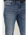 Image #2 - Brothers and Sons Men's Backcountry Wash Tucker Slim Straight Stretch Denim Jeans, Light Medium Wash, hi-res