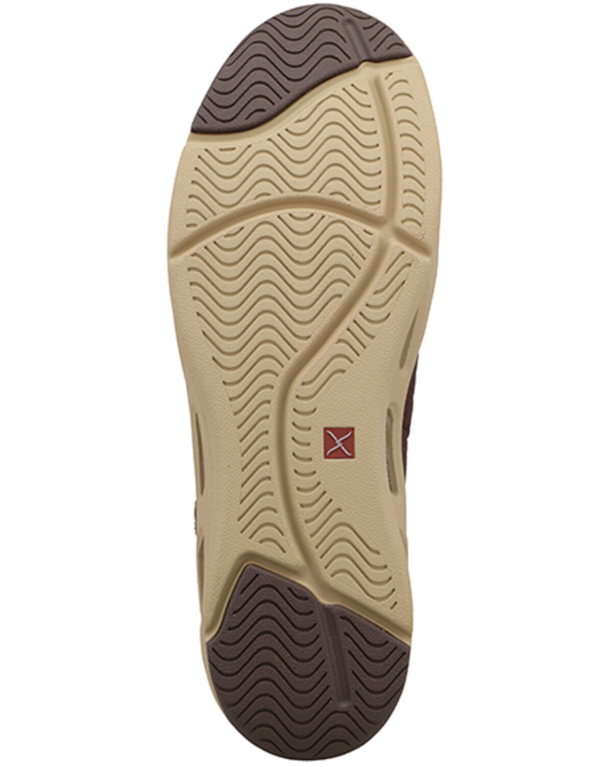 Image #7 - Twisted X Men's Peek-A-Boo Matrix Collection&trade; Casual Shoes - Moc Toe, Brown, hi-res