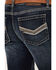 Image #4 - Cody James Men's Moonbeam Wash Jackson Slim Straight Stretch Denim Jeans, Dark Wash, hi-res