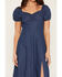 Image #3 - Idyllwind Women's Elizabeth Denim Midi Dress, Dark Wash, hi-res