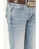 Image #2 - RANK 45&reg; Men's Rider-Flex Bunker Wash Ambush Slim Straight 4-Way Stretch Denim Jeans, Light Wash, hi-res
