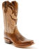 Image #1 - Moonshine Spirit&reg; Men's Showtime Inlay Western Boots - Square Toe, Tan, hi-res
