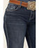 Image #2 - Shyanne Women's Tess Mid Rise Trouser Performance Stretch Denim Jeans, Medium Wash, hi-res