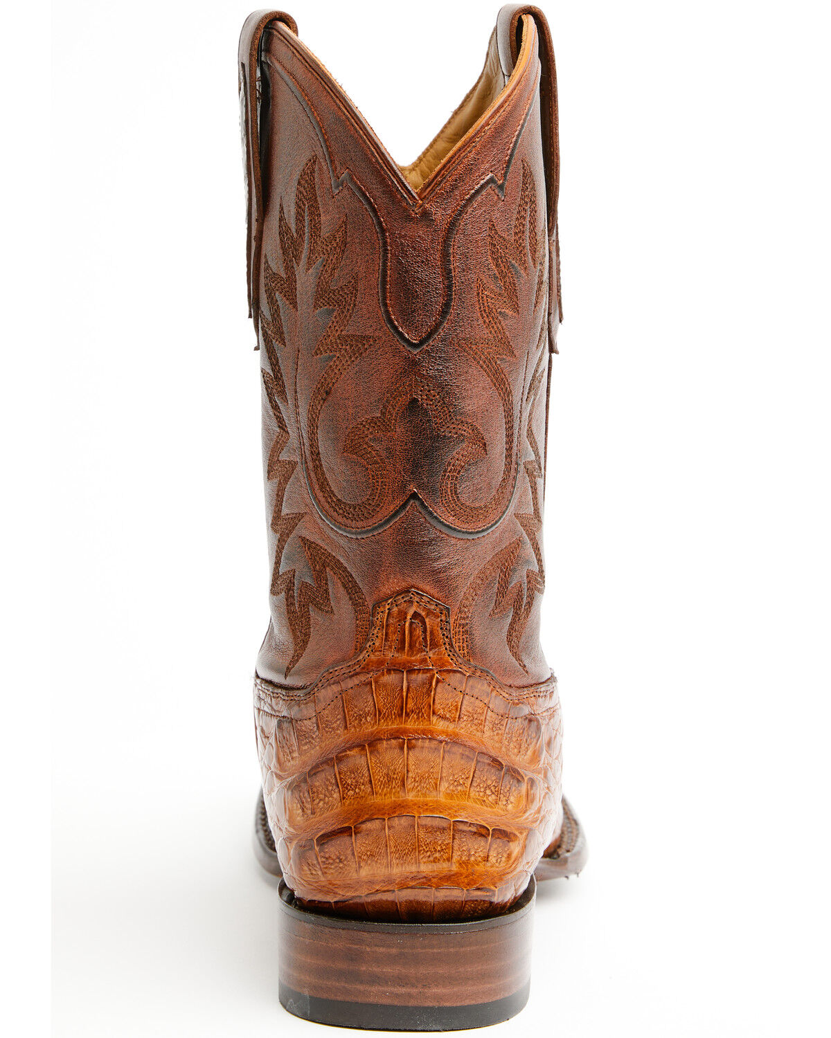 Image #5 - Cody James Black 1978&reg; Men's The Hayward Exotic Caiman Belly Western Boots - Broad Square Toe, Cognac, hi-res