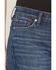Image #2 - 7 For All Mankind Women's Tailorless Dojo Slim Trouser Stretch Denim Jeans, Dark Wash, hi-res