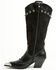 Image #3 - Azalea Wang Women's Pelagius Tall Fringe Western Boots - Round Toe, Black, hi-res