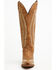 Image #4 - Laredo Women's Roxelle Wide Calf Tall Western Boots - Snip Toe, Honey, hi-res