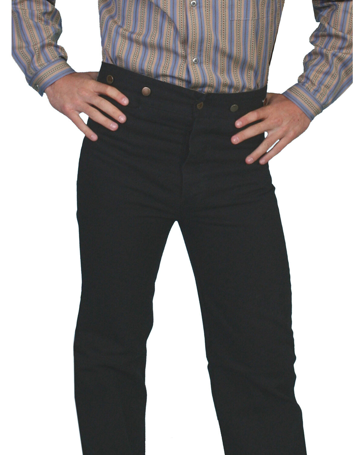 RangeWear by Scully Men's Canvas Pants - Big & Tall, Black, hi-res