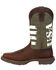 Image #3 - Durango Men's USA Western Performance Boots - Square Toe, Brown, hi-res