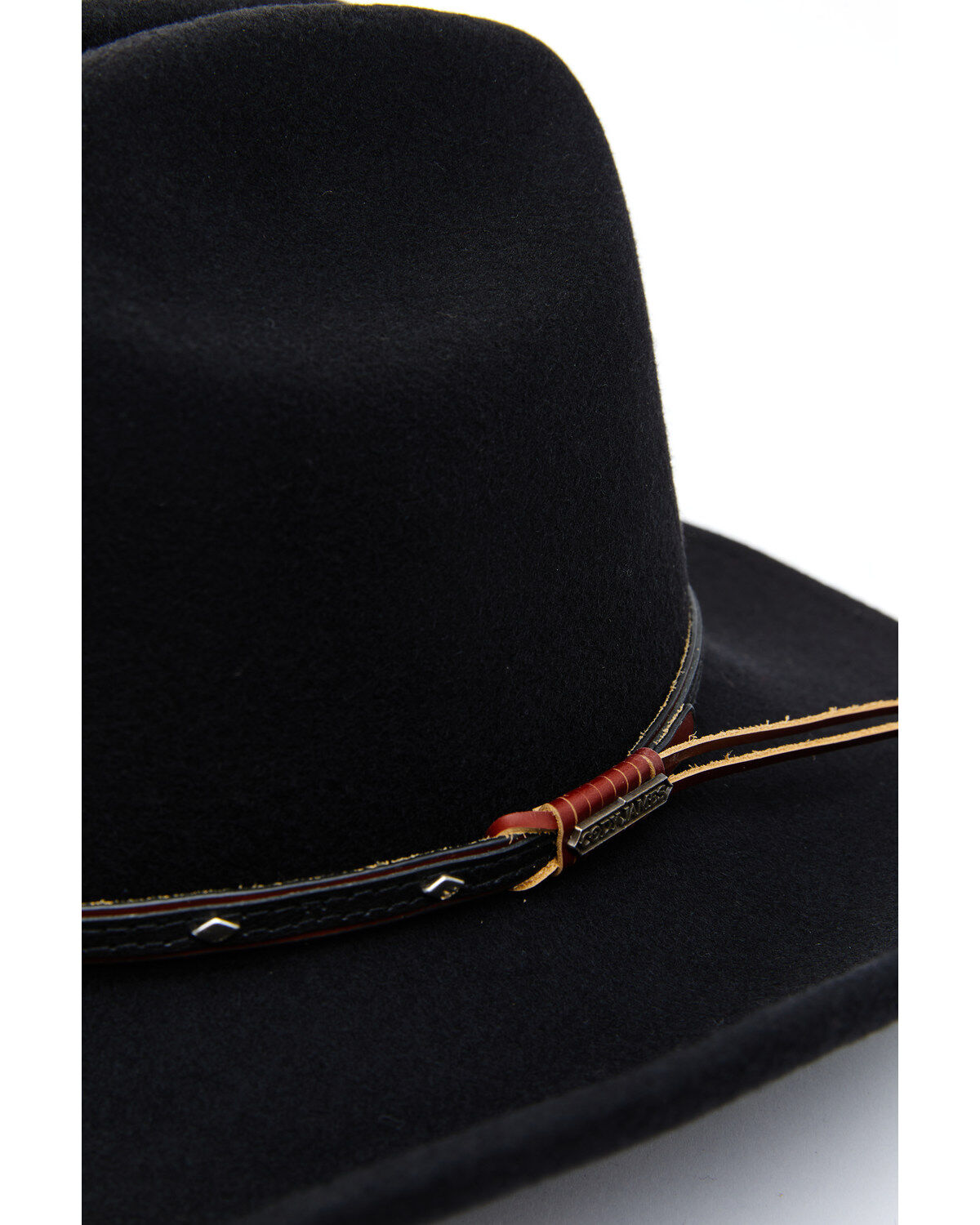 Image #2 - Cody James Wool Felt Cowboy Hat, Black, hi-res
