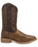 Image #2 - Laredo Men's Chisholm Performance Western Boots - Broad Square Toe, Brown, hi-res