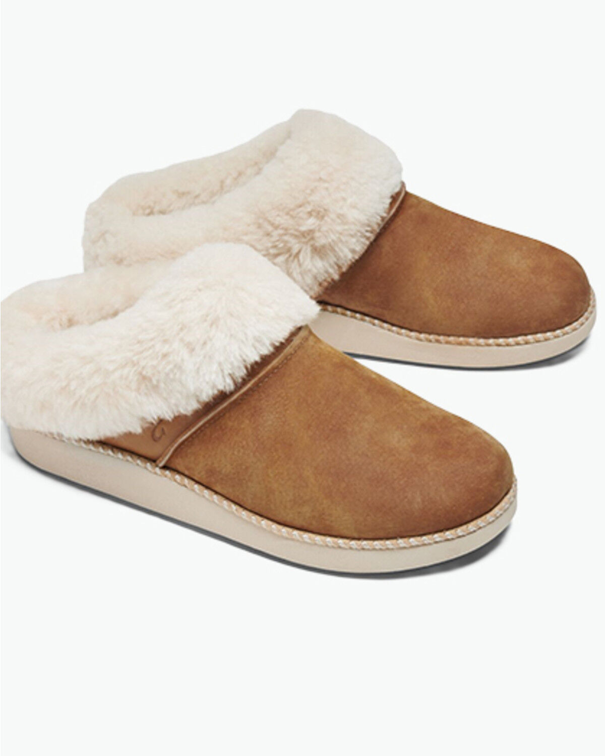 OluKai Women's Ku'i Slippers, Tan, hi-res