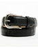 Image #1 - Cody James Black 1978&trade; Men's Sutton Exotic Caiman Tail Leather Belt, Black, hi-res