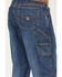 Image #4 - Cinch Men's Blue Label Carpenter Tapered Loose Fit Denim Jeans, Blue, hi-res