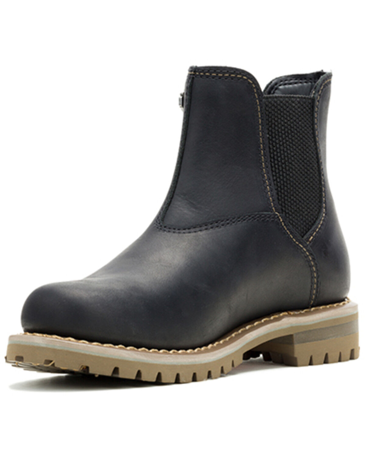 Image #3 - Harley Davidson Women's Gynger Chelsea Boots - Round Toe, Black, hi-res