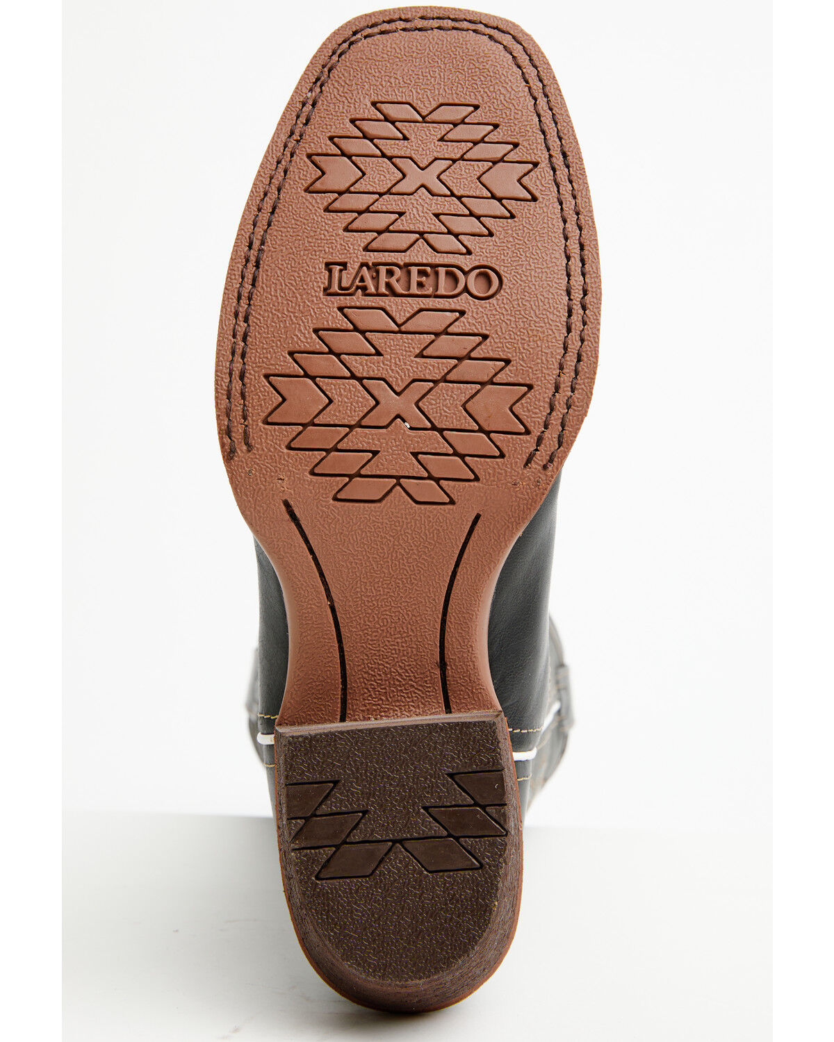 Image #7 - Laredo Women's Irone Belle Performance Western Boots - Square Toe, Navy, hi-res