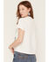 Image #4 - Alpha Collective Women's Cheyenne Rodeo Short Sleeve Graphic Tee, White, hi-res
