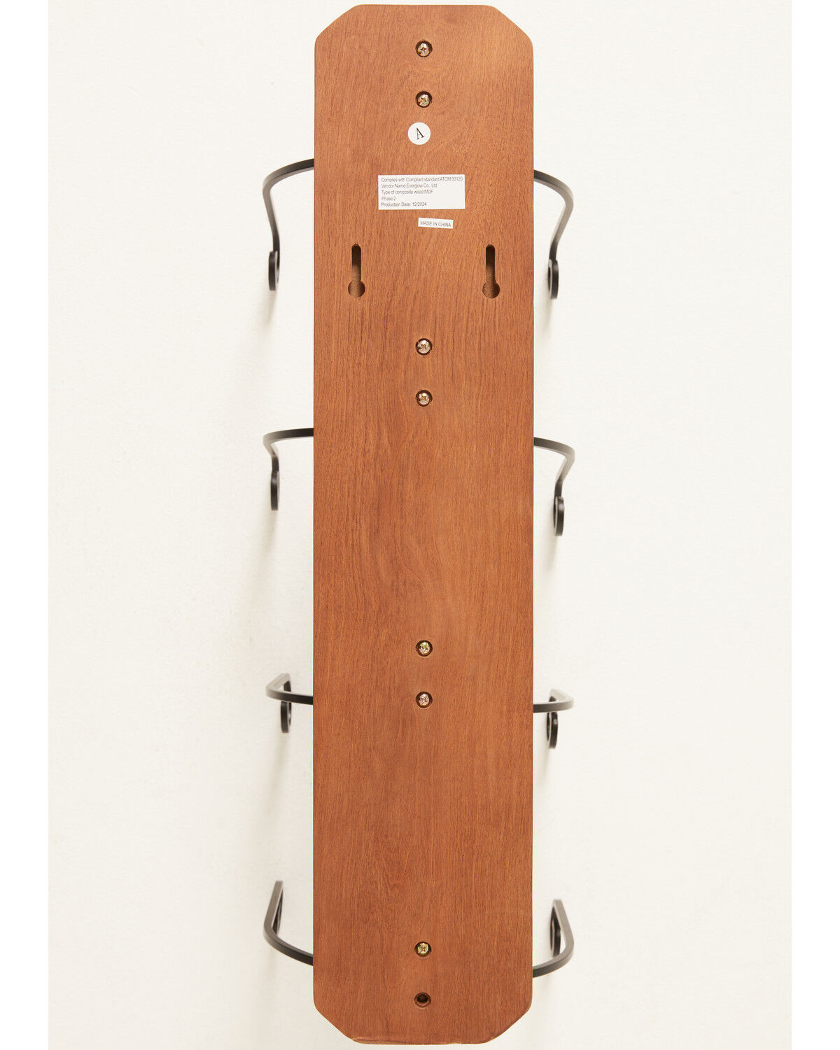 Image #3 - BB Ranch&reg; Birch Wood Cowboy Hat Rack, Brown, hi-res