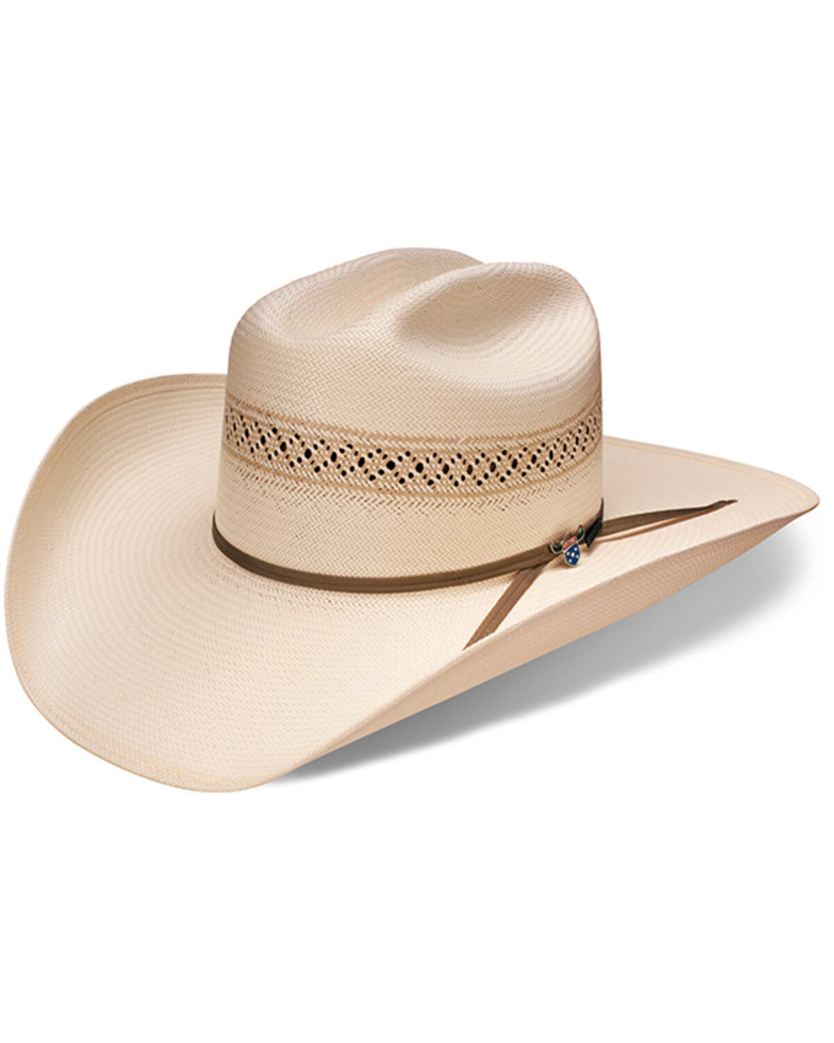 Resistol Wildfire 10X Straw Cowboy Hat, Natural, hi-res