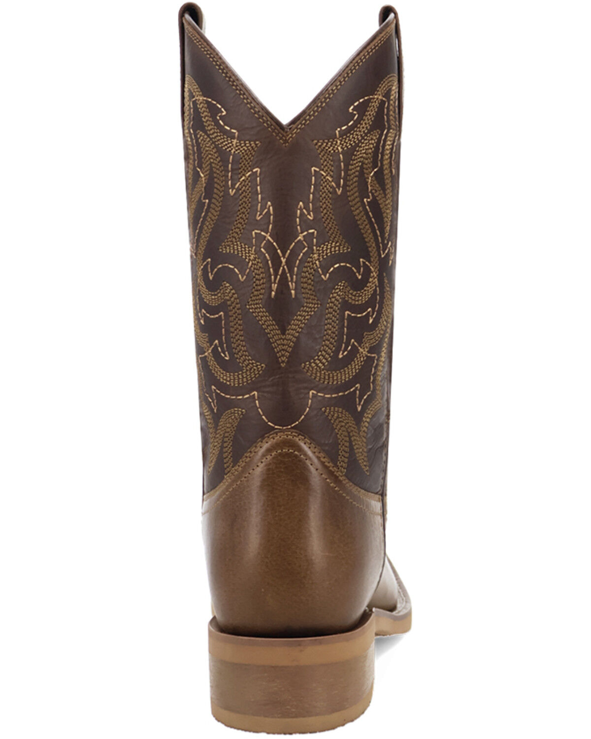 Image #5 - Laredo Men's Chisholm Performance Western Boots - Broad Square Toe, Brown, hi-res