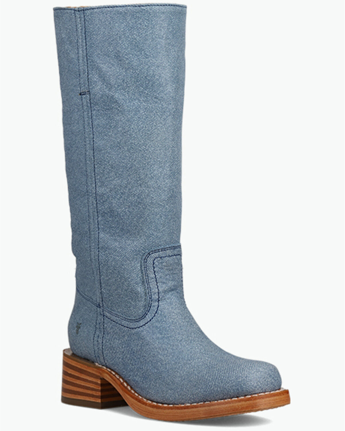 Frye Women's Campus 14L Fashion Boots - Round Toe, Light Blue, hi-res