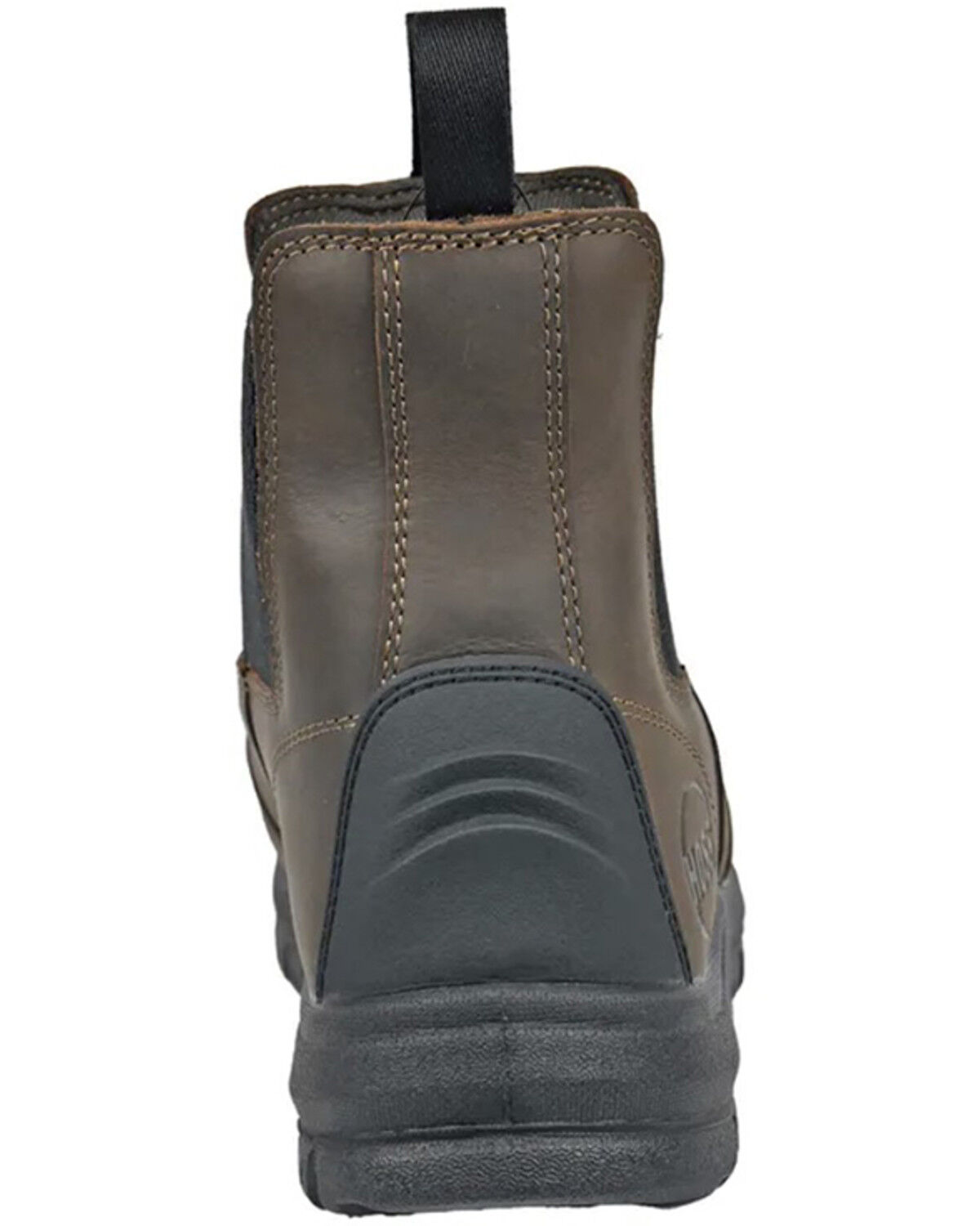 Image #5 - Hoss Men's Met Guard Waterproof Chelsea Work Boots - Composite Toe, Brown, hi-res